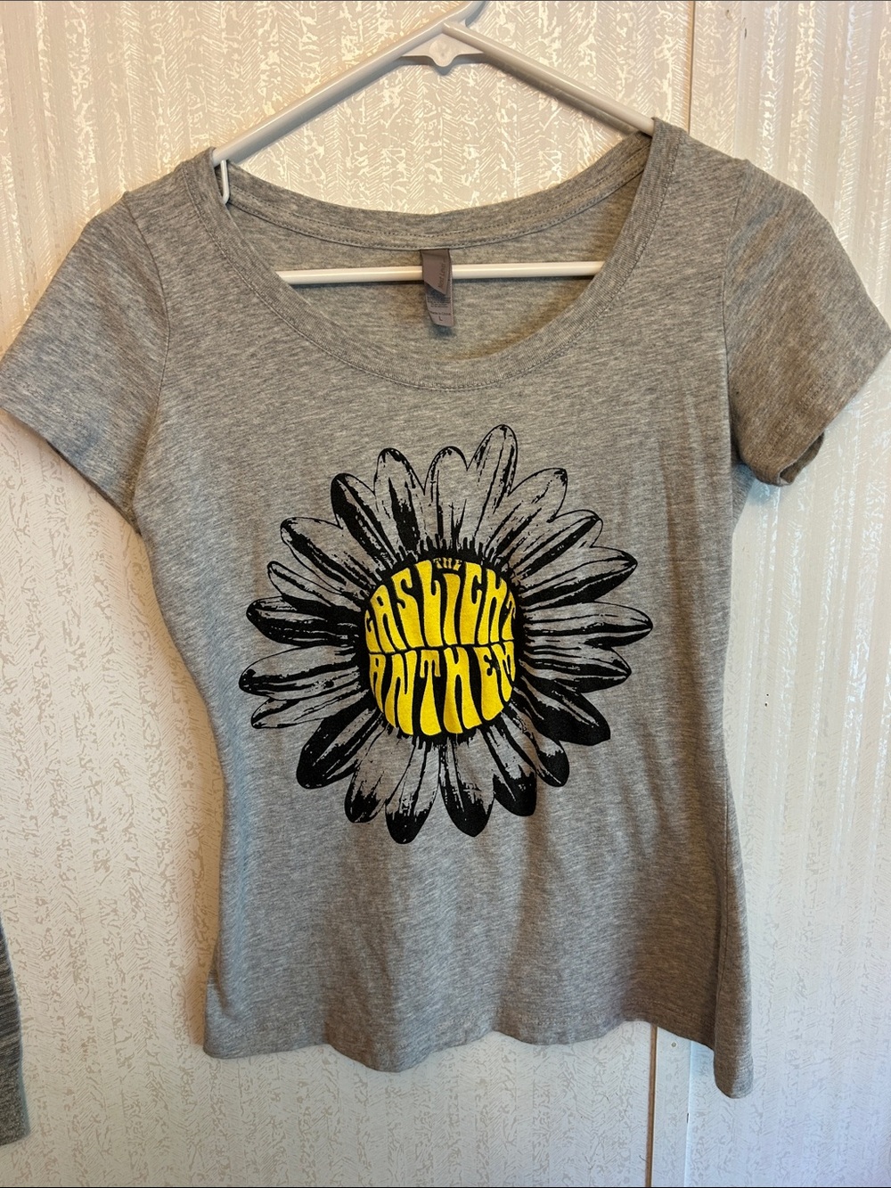 The Gaslight Anthem Flower Ladies T shirt size large 🎸